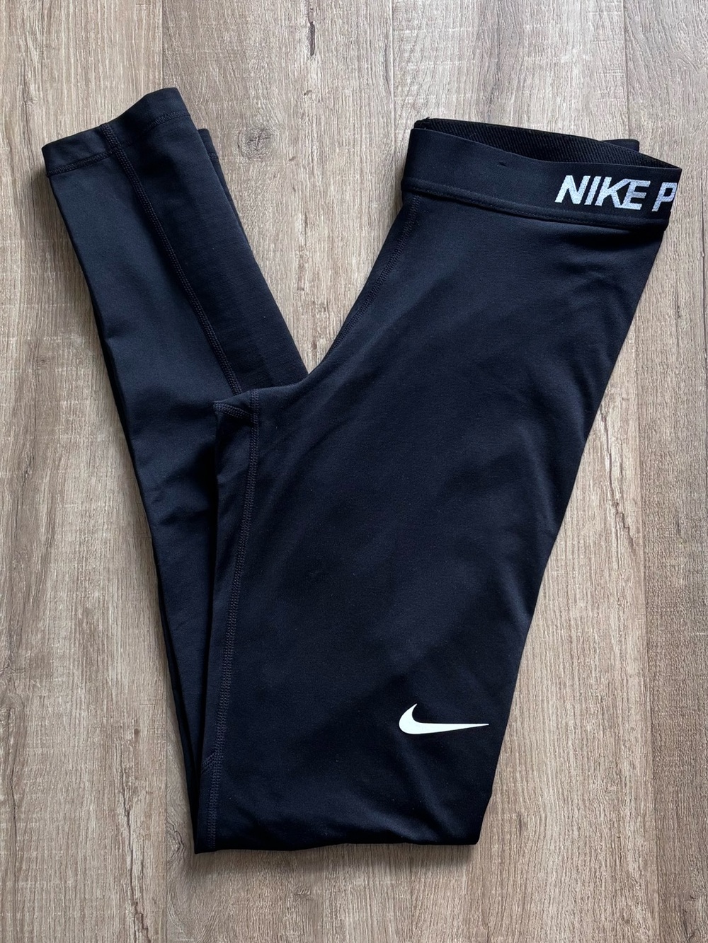 Nike Pro High Waist Spandex Leggings in Black 28”